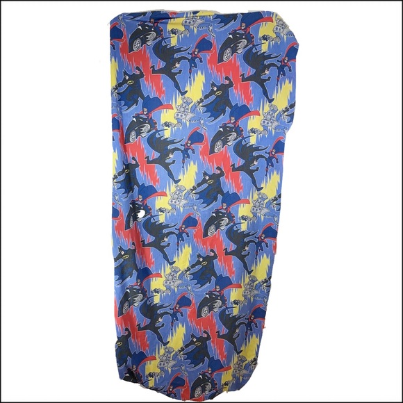 VINTAGE 1996 BATMAN ROBIN FITTED BED SHEET - Picture 2 of 4